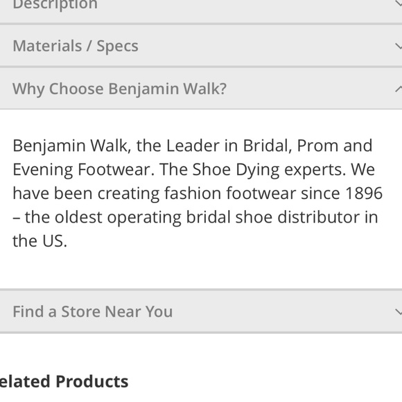 Benjamin Walk Touch Ups Dyeables Betty White Satin Pump - Size 7.5 - Picture 5 of 9